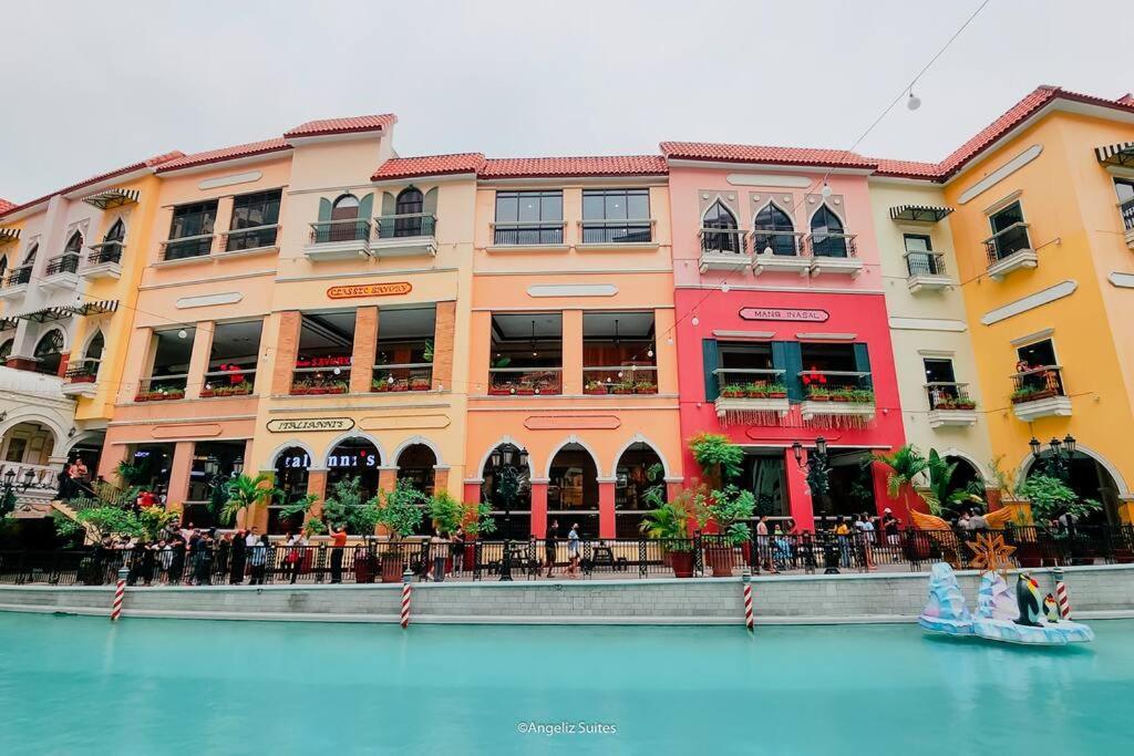 New Modern Venice Best View And Balcony, Fast Wifi At Mckinley Hill 1Br Interconnected To Venice Grand Canal Mall Manila Zewnętrze zdjęcie