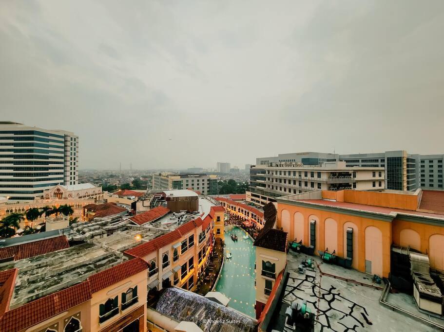 New Modern Venice Best View And Balcony, Fast Wifi At Mckinley Hill 1Br Interconnected To Venice Grand Canal Mall Manila Zewnętrze zdjęcie