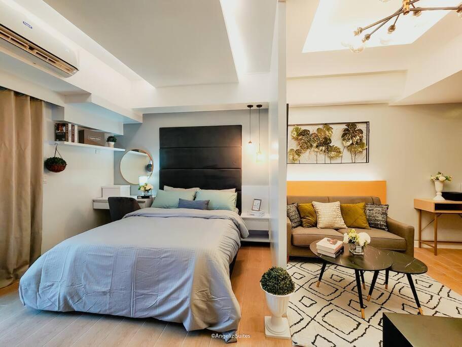 New Modern Venice Best View And Balcony, Fast Wifi At Mckinley Hill 1Br Interconnected To Venice Grand Canal Mall Manila Zewnętrze zdjęcie